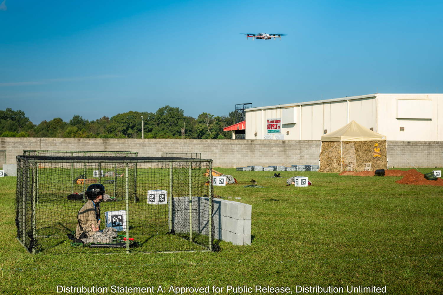 UGVs and UAVs assessing injuries