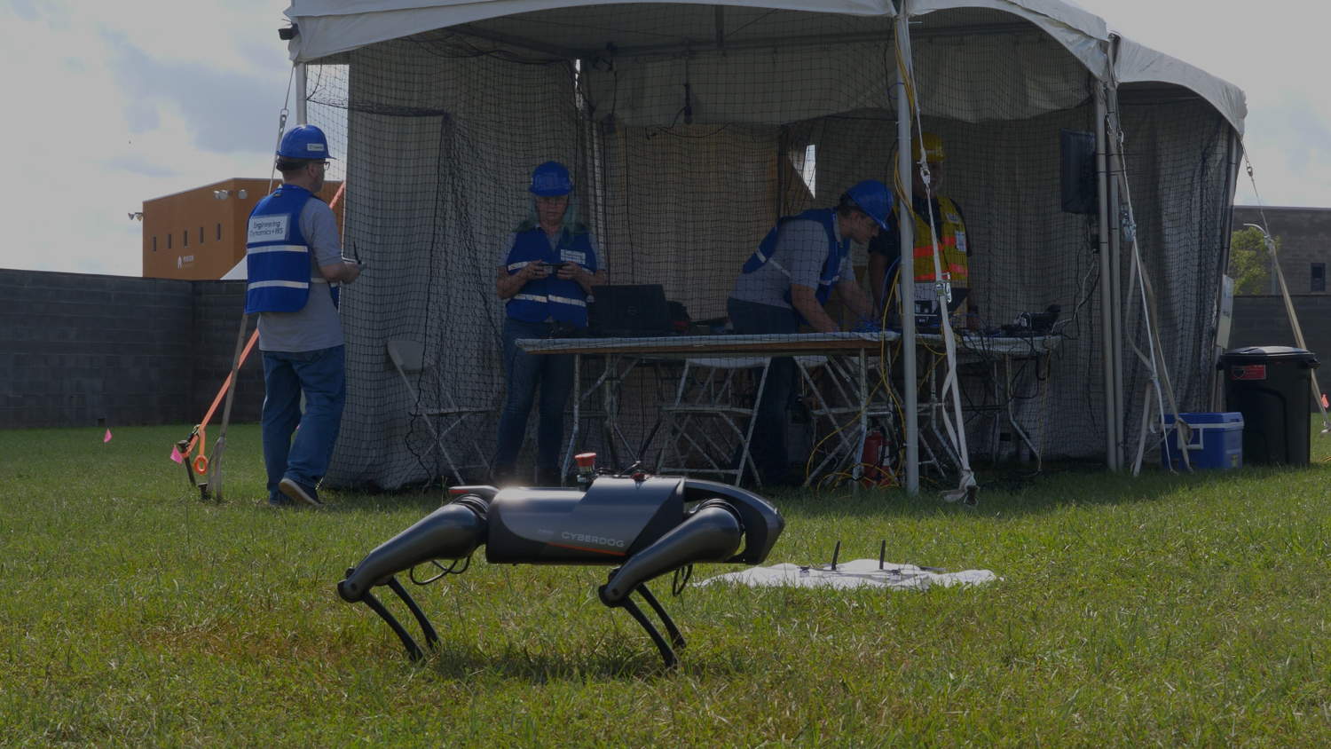 Team Engineering Dynamics and RIIS prepping systems